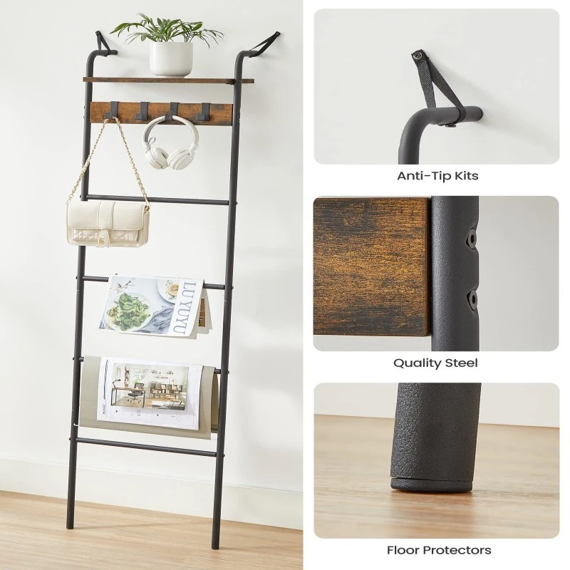 ladder shelves